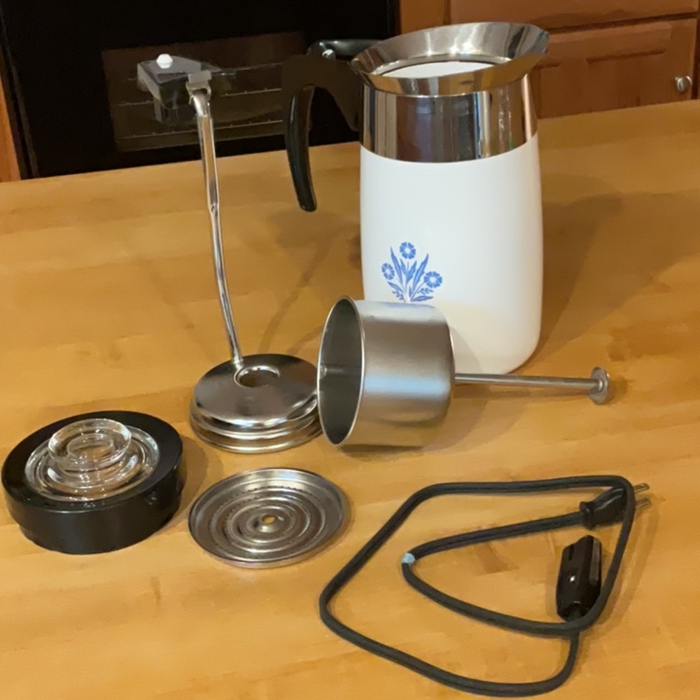 Corningware 10 Cup Coffee Pot Perculator